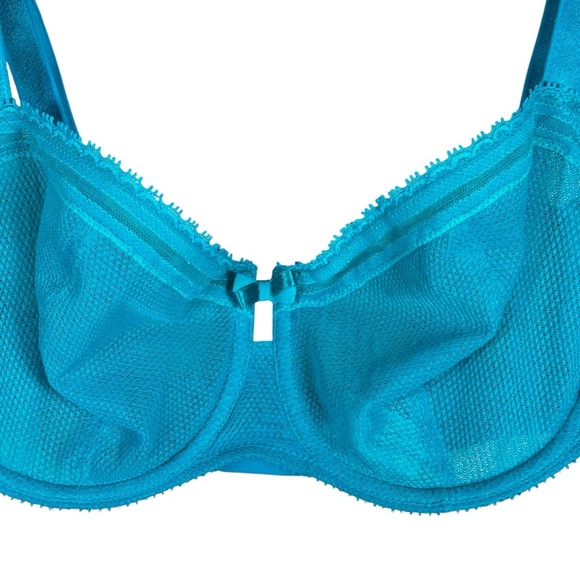 CHANTELLE Sheer Mesh Underwire Balconette Bra - Picture 3 of 10